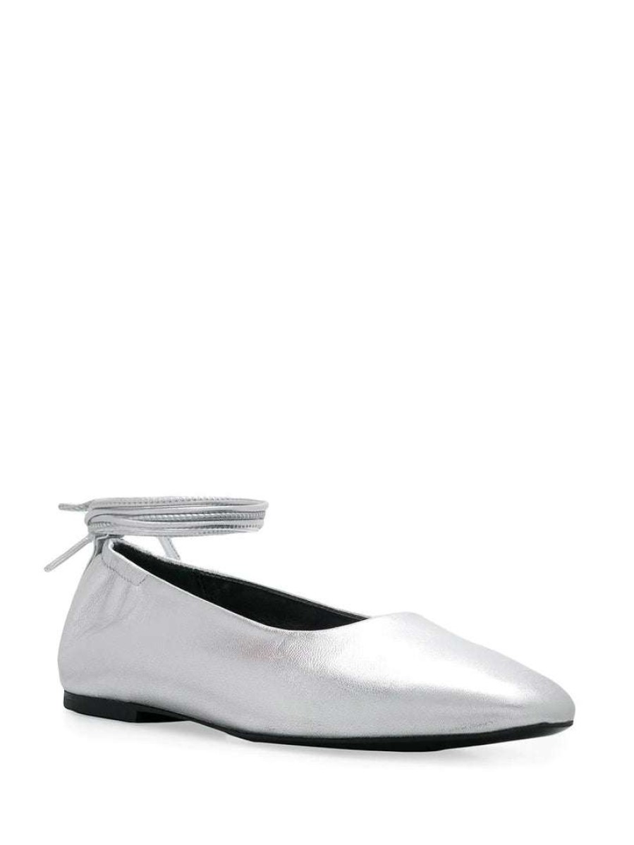 Shoes * | Dorateymur 'Ballerina Pumps' Shoes Silver