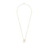 Accessories * | Completed Works Accessories 'Flow' Pendant Necklace Gold White Topaz