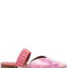 Shoes * | Malone Souliers 'Matilda' Pink Croc Effect Flat Mules