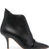 Shoes * | Malone Souliers Black 'Cora' Stiletto Heel Boots New In