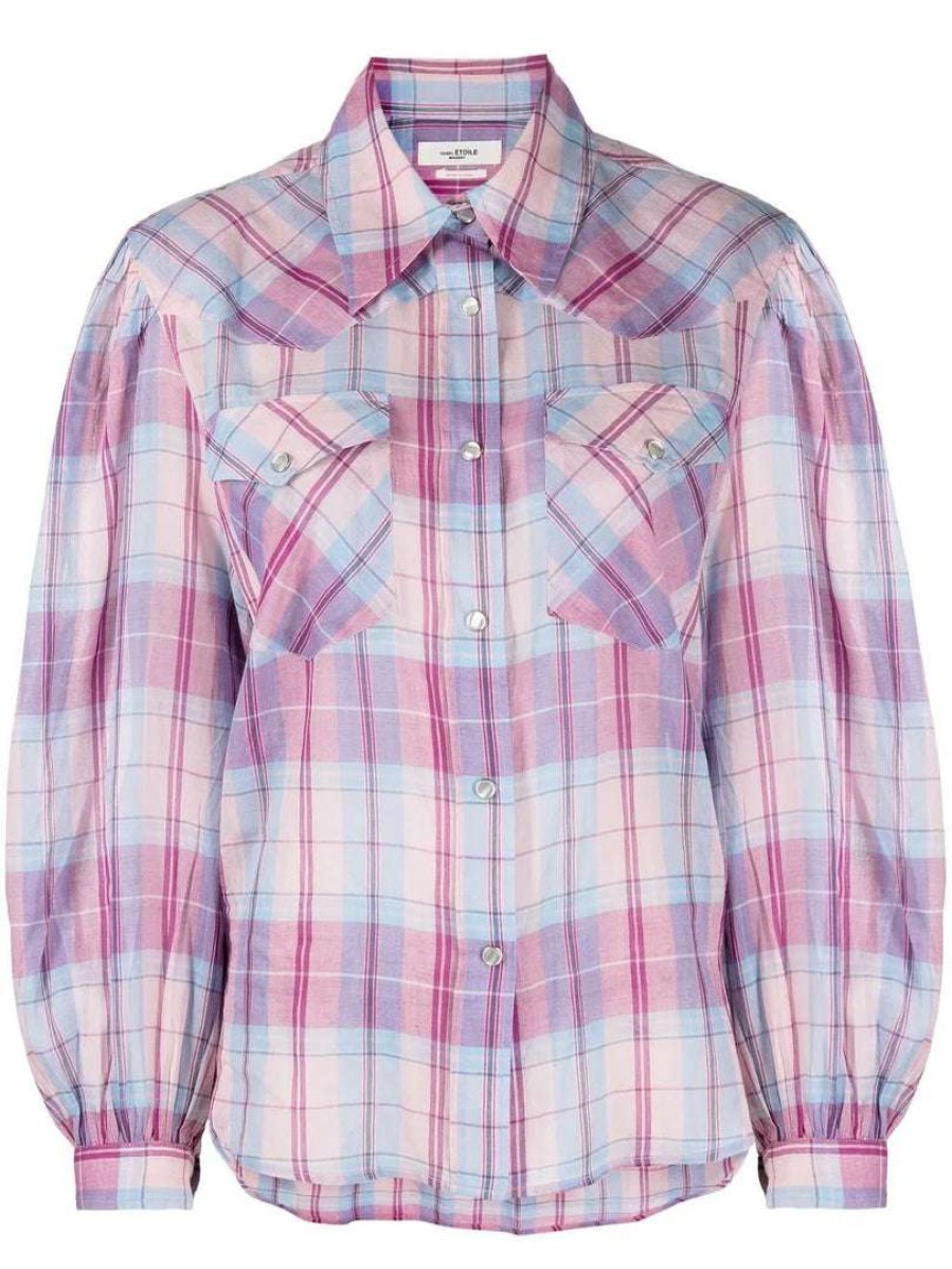 Clothing * | Isabel Marant Etoile 'Bethany' Checked Shirt