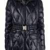 Clothing * | Moncler Black 'Serignan' Short Parka