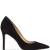 Shoes * | Sam Edelman Black 'Hazel' Suede Court Heels