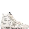 Shoes * | Golden Goose 'High Top Doodle Trainers' Shoes