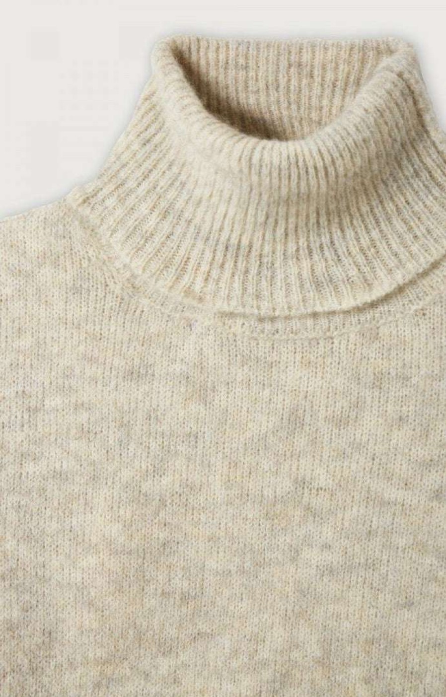 Clothing * | American Vintage 'East' Polo Neck Knit Sweater Clothing