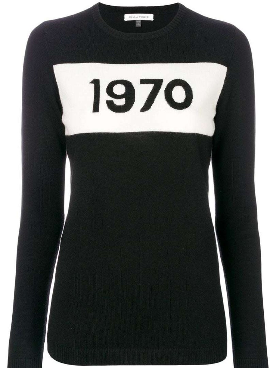 Clothing * | Bella Freud Black '1970' Wool Jumper