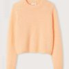 Clothing * | American Vintage Peach 'Pinobery' Knit Sweater New In