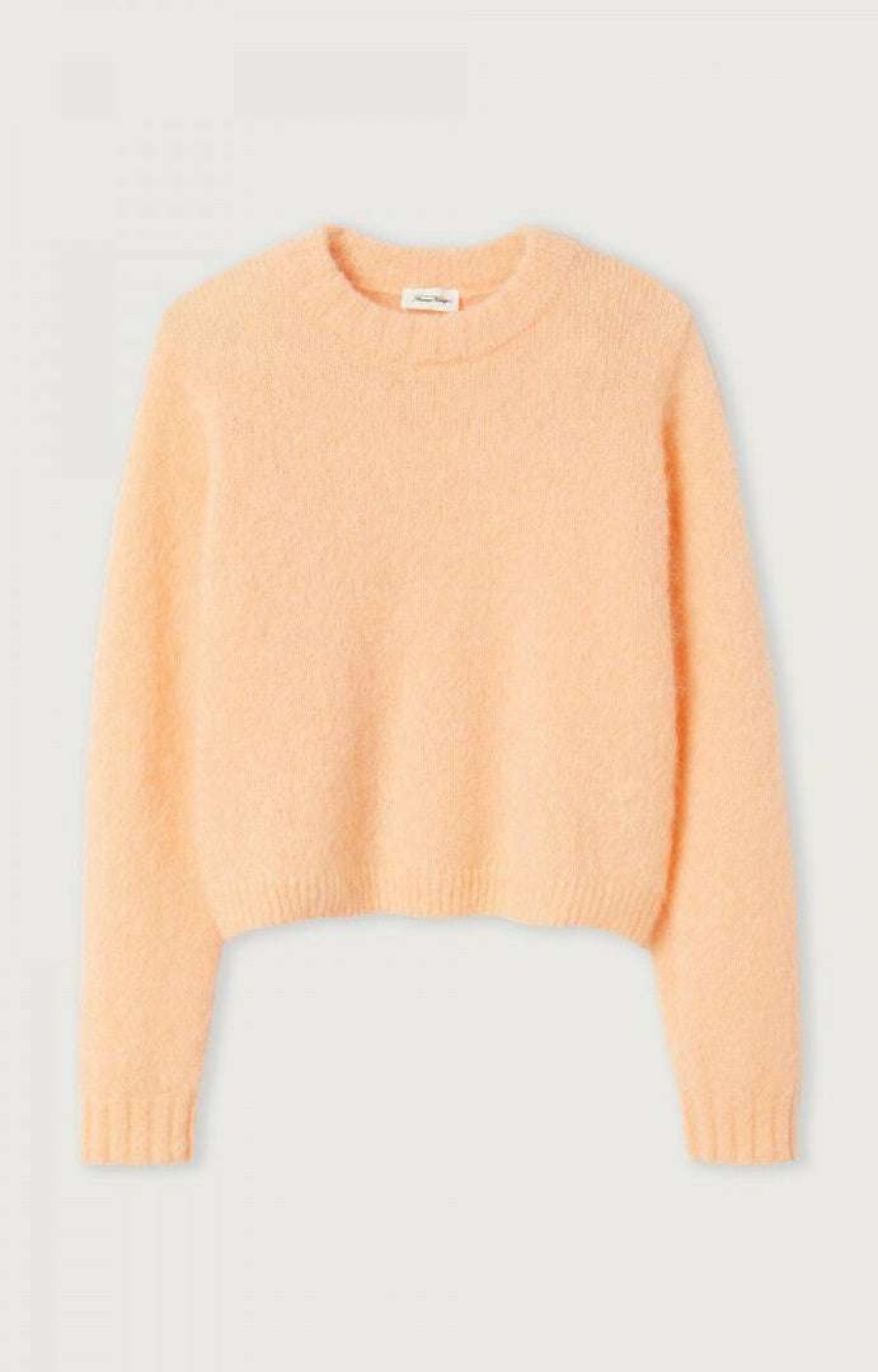 Clothing * | American Vintage Peach 'Pinobery' Knit Sweater New In