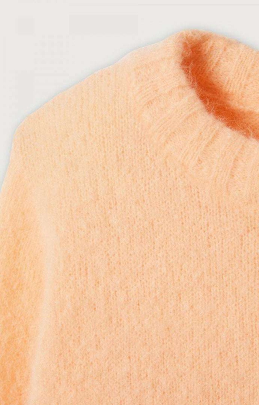 Clothing * | American Vintage Peach 'Pinobery' Knit Sweater New In