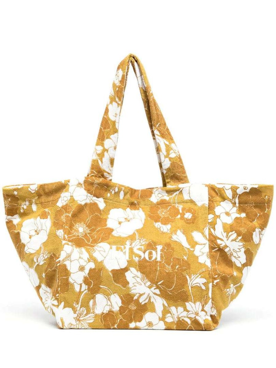 Bags * | Faithfull The Brand 'Paloma' Flannel Tote Bag Bags