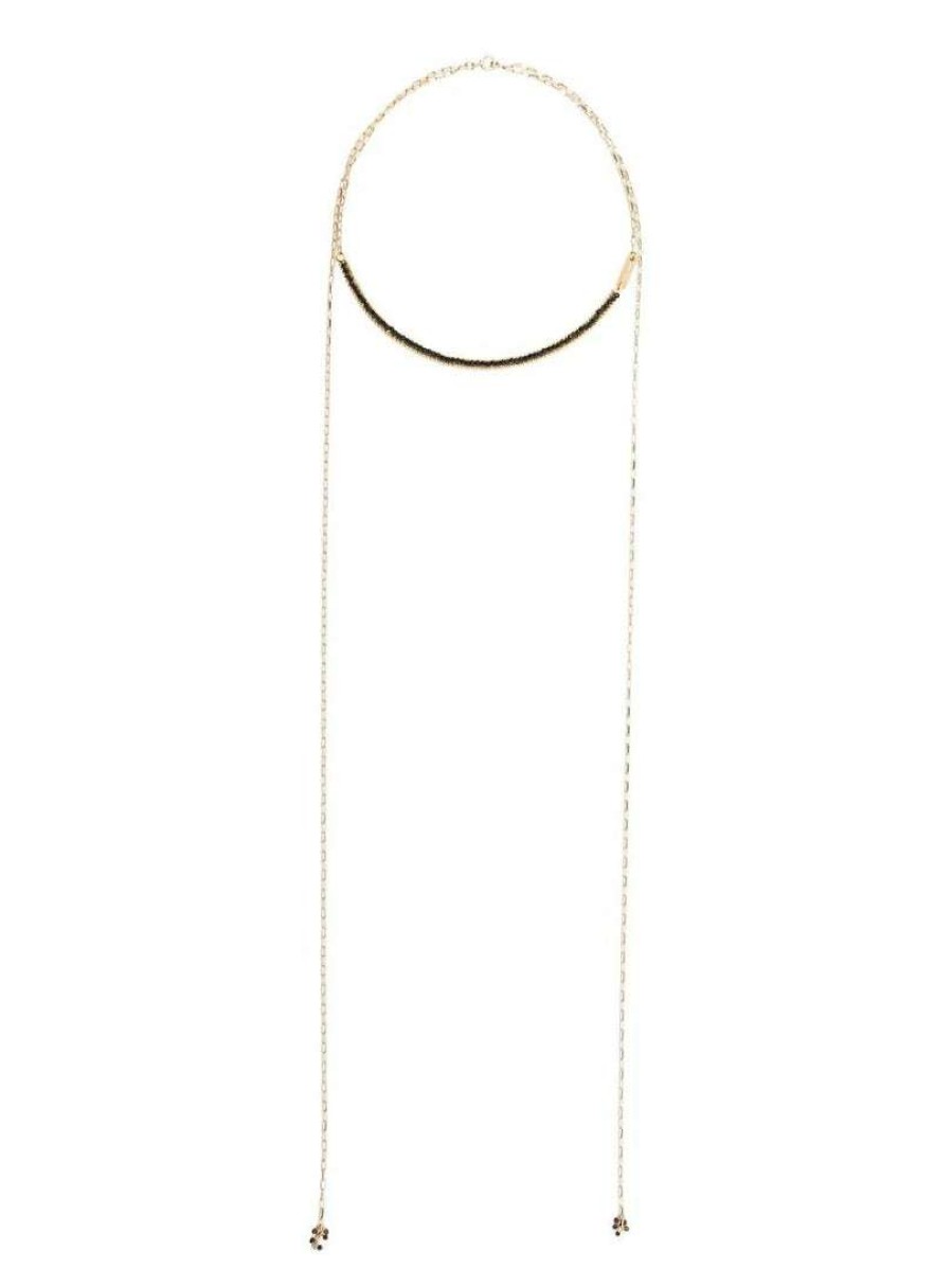 Accessories * | Isabel Marant 'Cesaria Scarf Necklace'