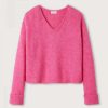 Clothing * | American Vintage Pink 'East 18H Vn' Knit Sweater