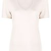 Clothing * | Isabel Marant Etoile Clothing Beige 'Kranger' Linen T-Shirt