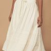 Clothing * | Sancia Clothing 'Meera' Linen Midi Skirt