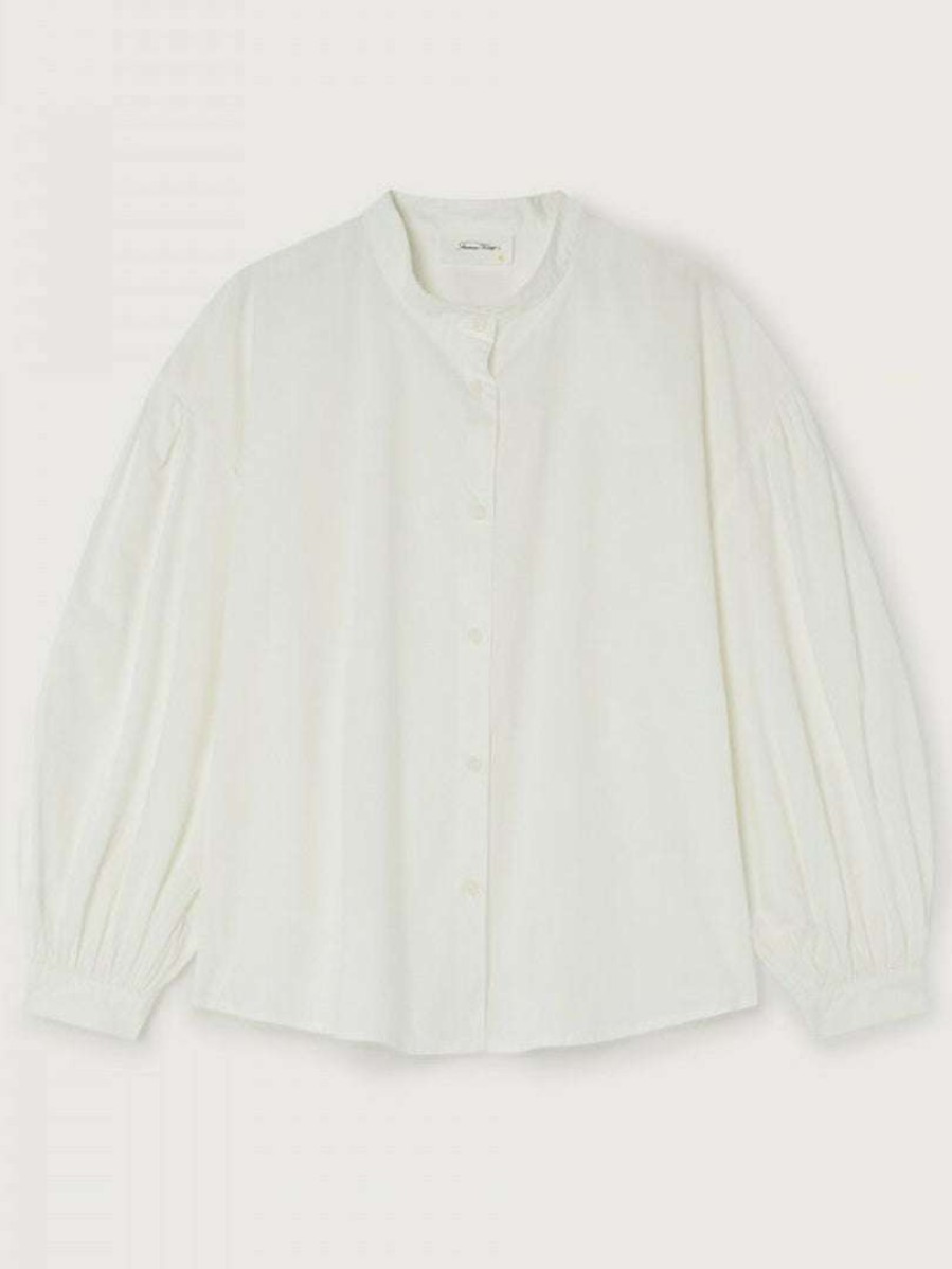 Clothing * | American Vintage Oversized 'Hydway' Collarless Shirt