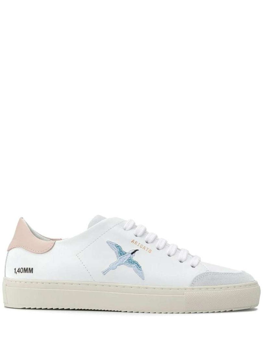 Shoes * | Axel Arigato 'Blue Bird Embroidered Trainers' Shoes