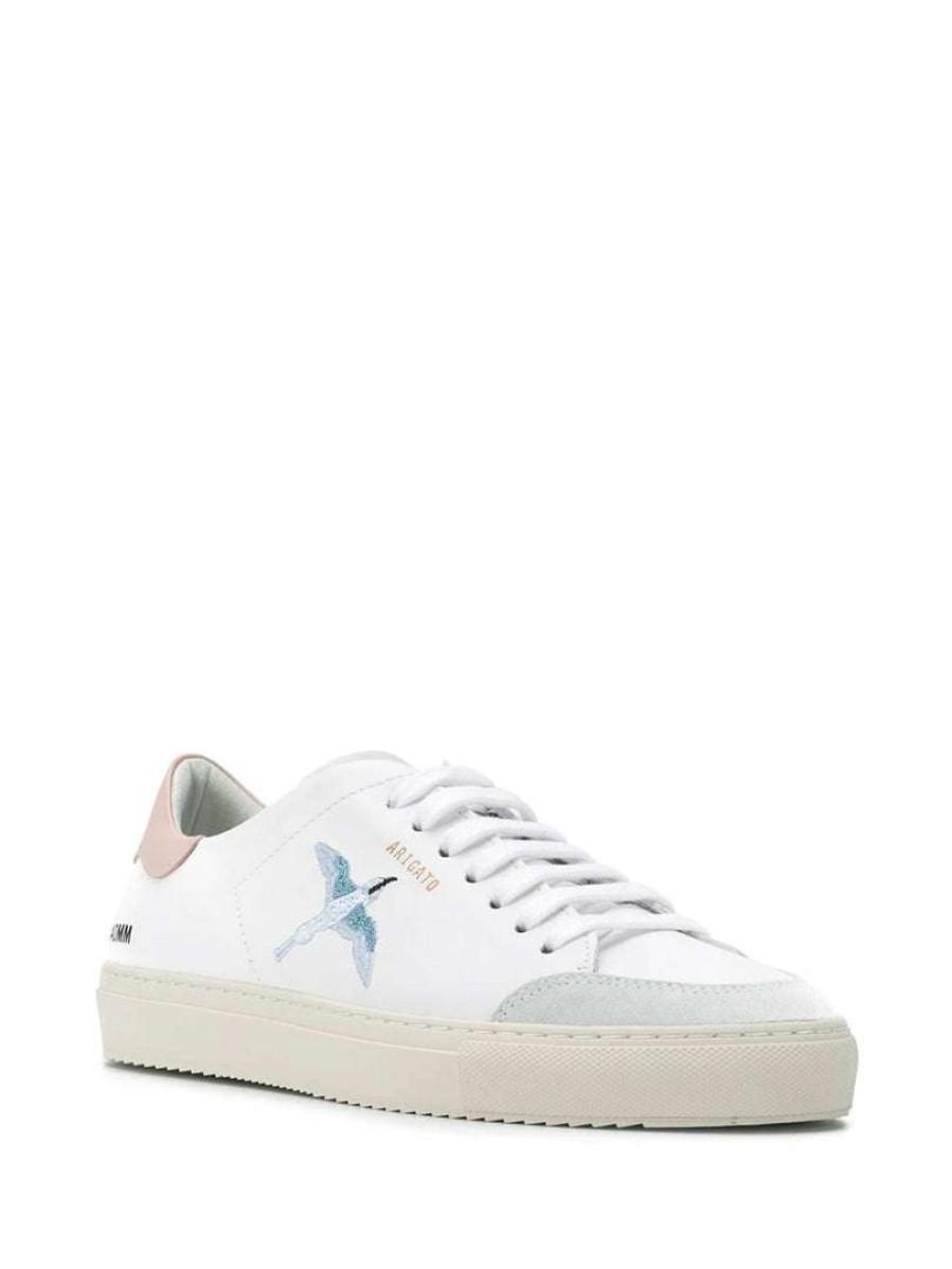 Shoes * | Axel Arigato 'Blue Bird Embroidered Trainers' Shoes