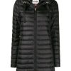 Clothing * | Parajumpers Clothing Black 'Tessa' Hooded Coat