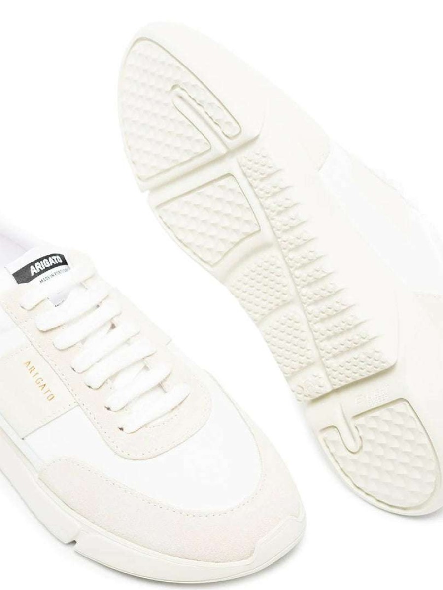 Shoes * | Axel Arigato White And Beige 'Genesis Vintage Runner Trainers'