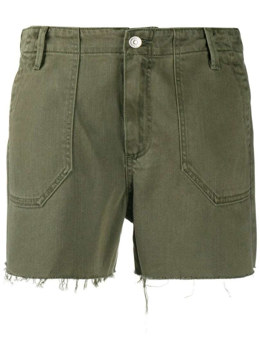 Clothing * | Paige 'Mayslie Utility' Denim Shorts New In