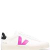 Shoes * | Veja White 'Campo' Chromefree Trainers