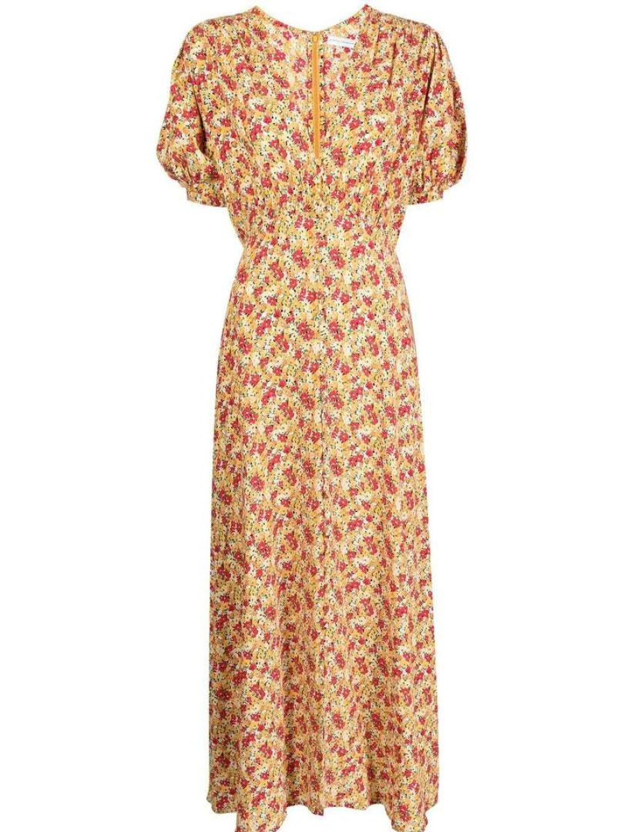 Clothing * | Faithfull The Brand 'Bellavista' Floral Midi Dress Clothing