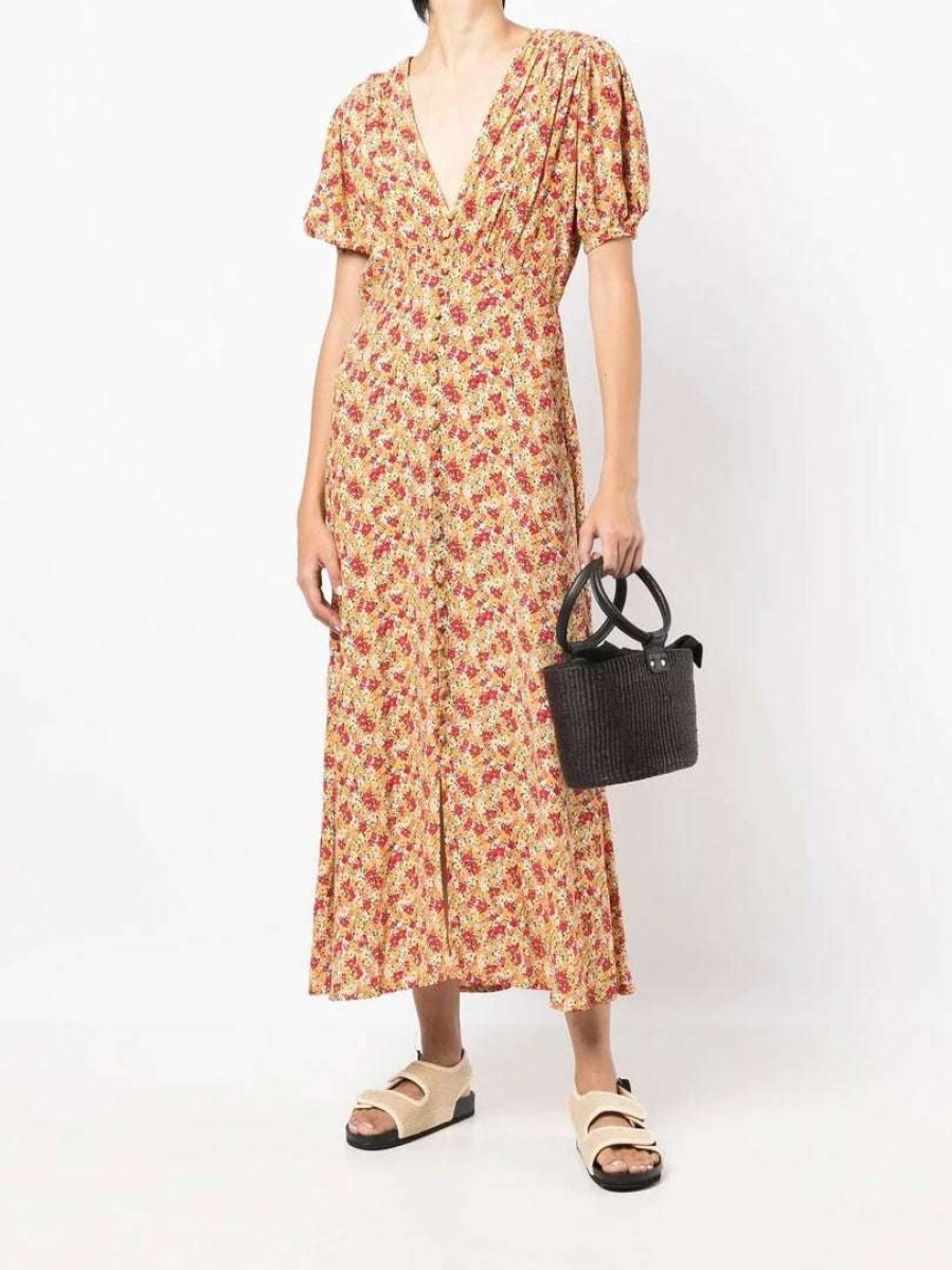 Clothing * | Faithfull The Brand 'Bellavista' Floral Midi Dress Clothing