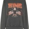 Clothing * | Anine Bing Clothing Faded Black 'Vintage Bing Sweatshirt'