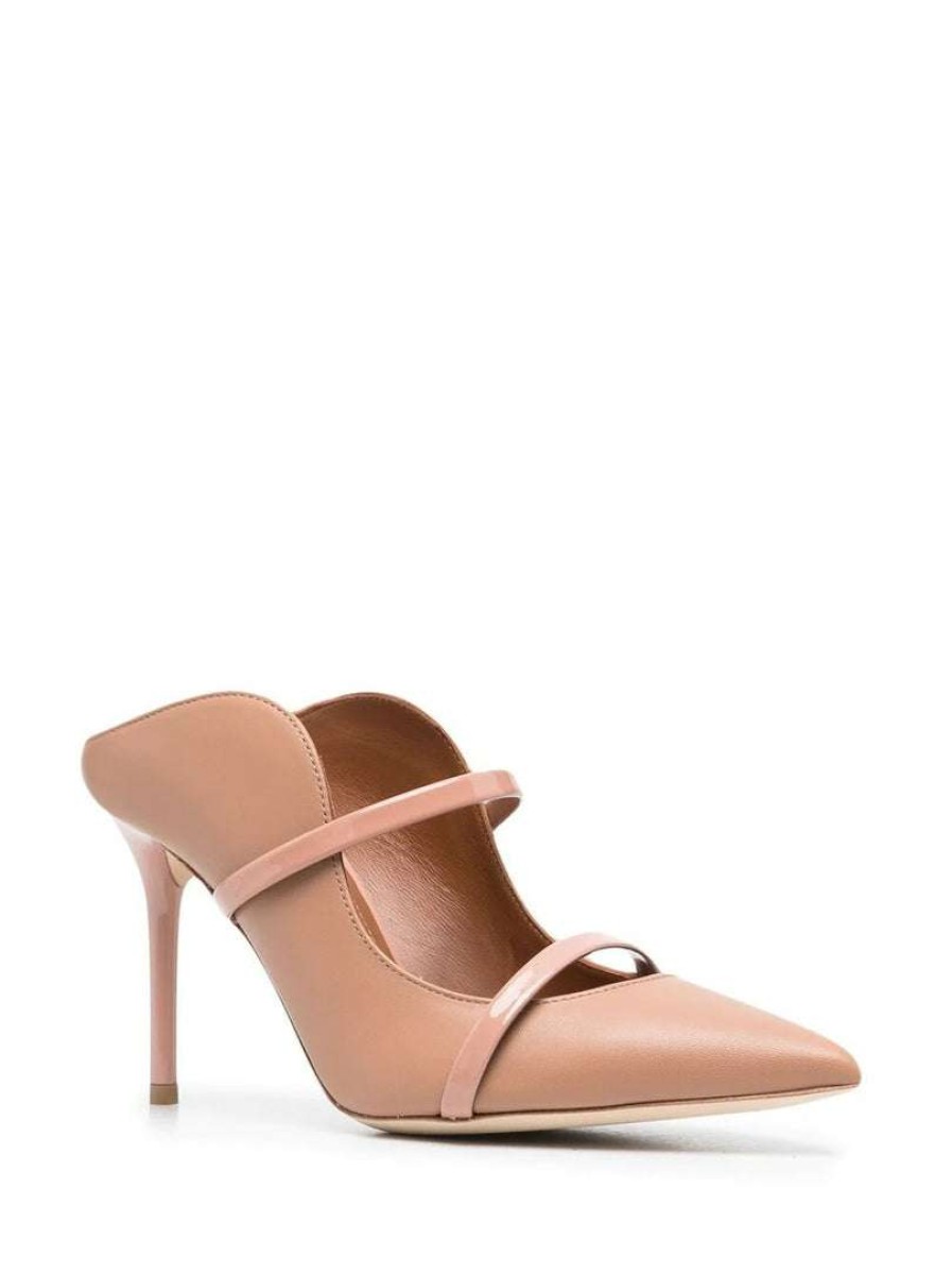 Shoes * | Malone Souliers 'Maureen Ms 85-2' Nude Blush Mules Shoes