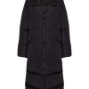 Clothing * | Ganni 'Extremely Oversized Black Puffer Midi Coat'