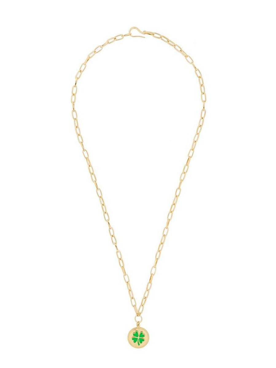 Accessories * | Wilhelmina Garcia 'Lucky Clover Chain Necklace' Accessories