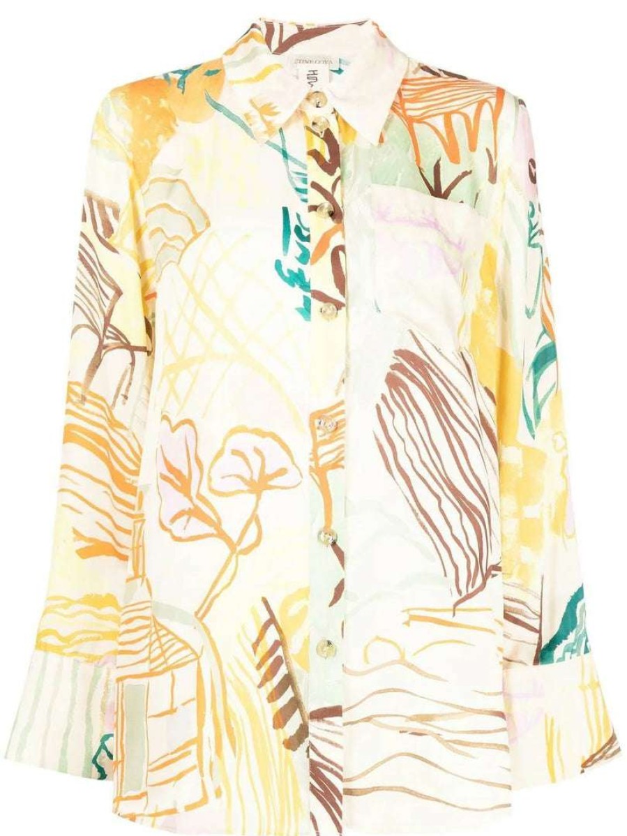 Clothing * | Stine Goya 'Summer' Printed Shirt Clothing