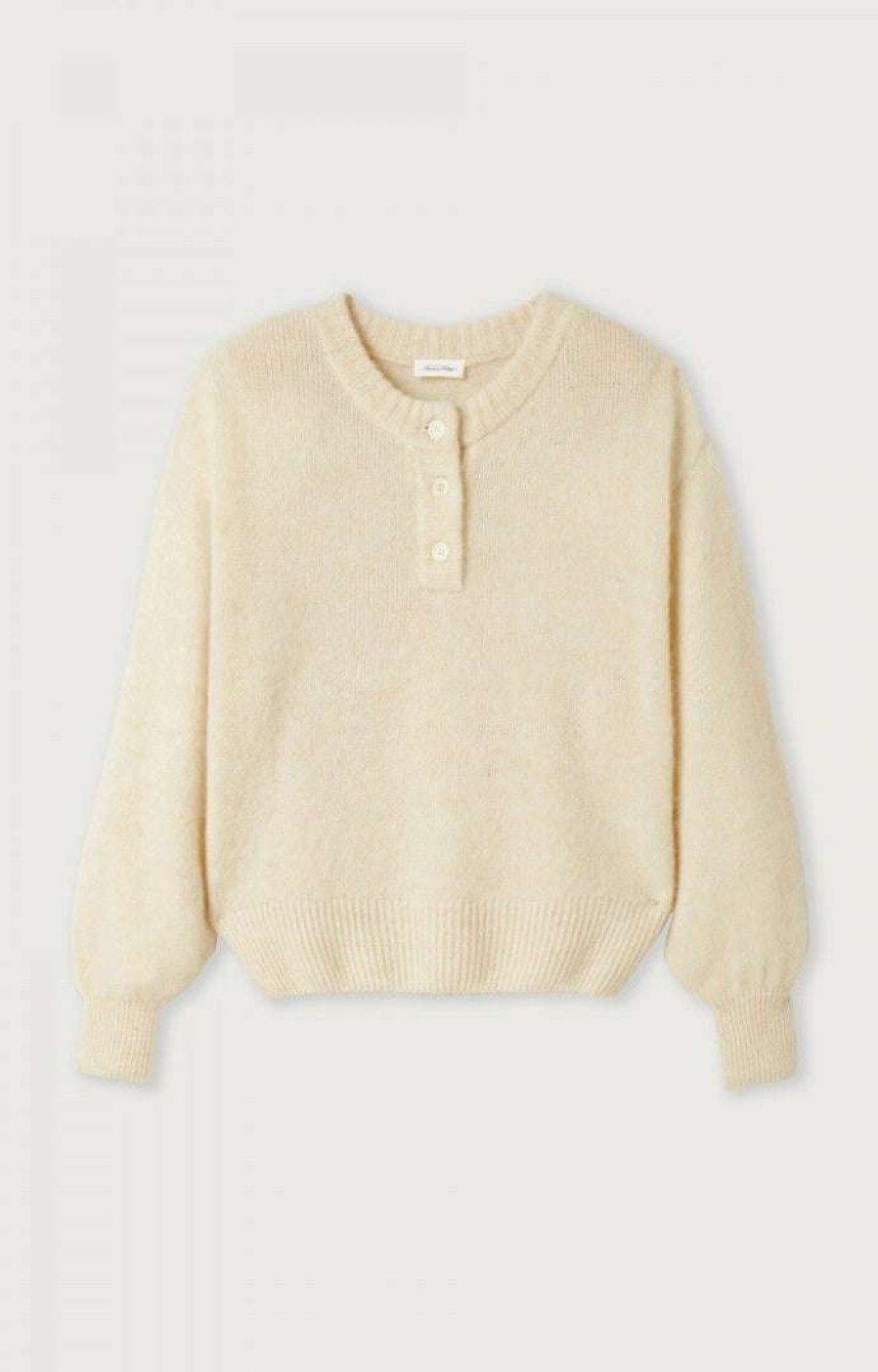 Clothing * | American Vintage 'East 18J' Front Button Knit Sweater Clothing