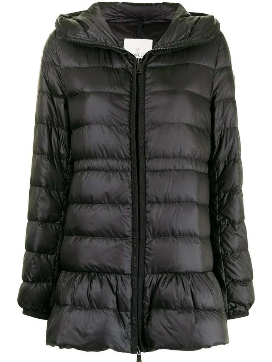 Clothing * | Moncler Black 'Bunium' Short Parka