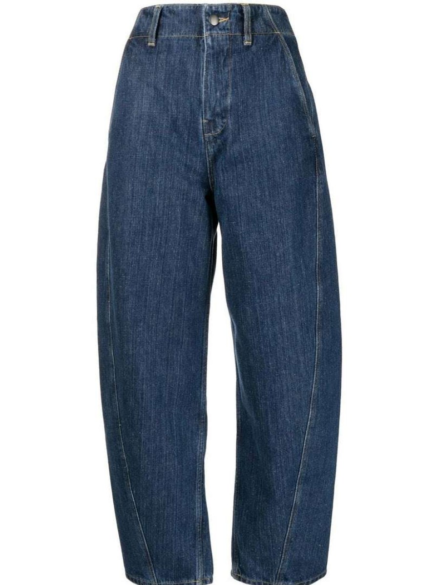 Clothing * | Studio Nicholson New In 'Akerman' Voluminous Leg Denim Pants