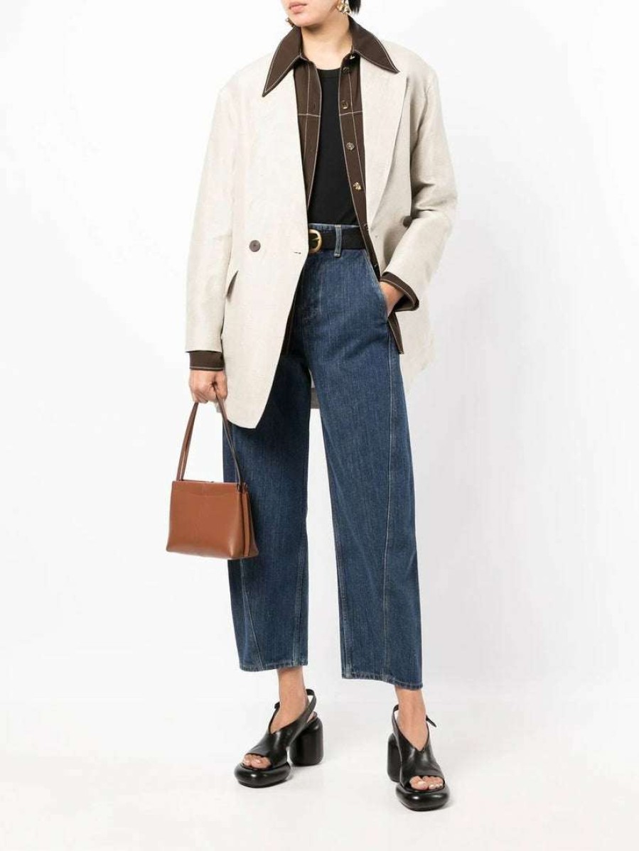 Clothing * | Studio Nicholson New In 'Akerman' Voluminous Leg Denim Pants