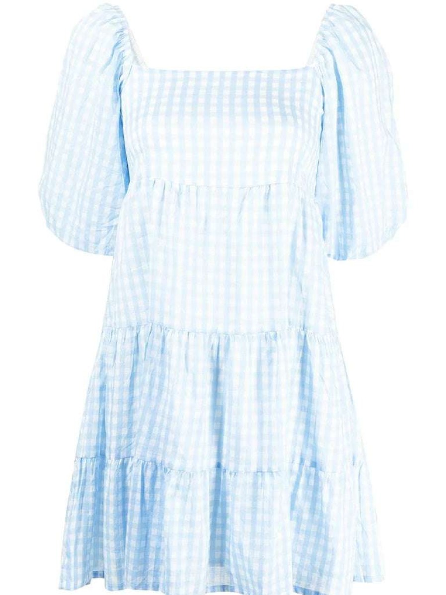 Clothing * | Faithfull The Brand Clothing 'Leilani' Gingham Mini Dress