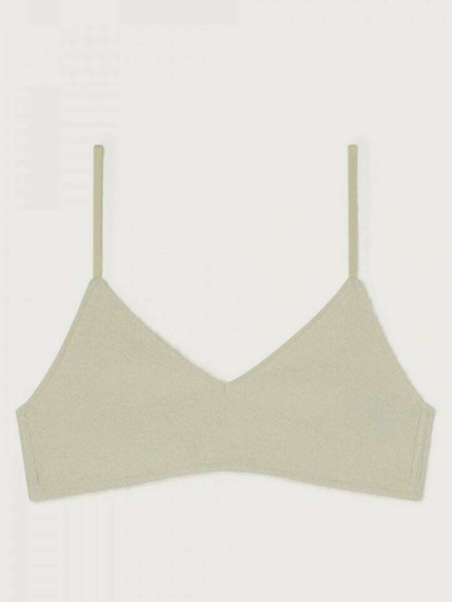 Clothing * | American Vintage Ecru 'Bobypark' Bralette Clothing