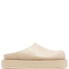 Shoes * | Paloma Barcelo Light Beige 'Daga' Platform Mules