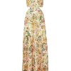 Clothing * | Ba&Sh 'Baloma' Floral Maxi Dress Clothing