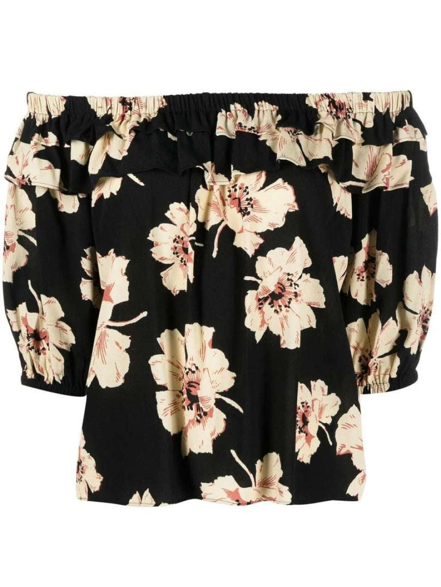 Clothing * | Ba&Sh 'Kavi' Floral Top Clothing