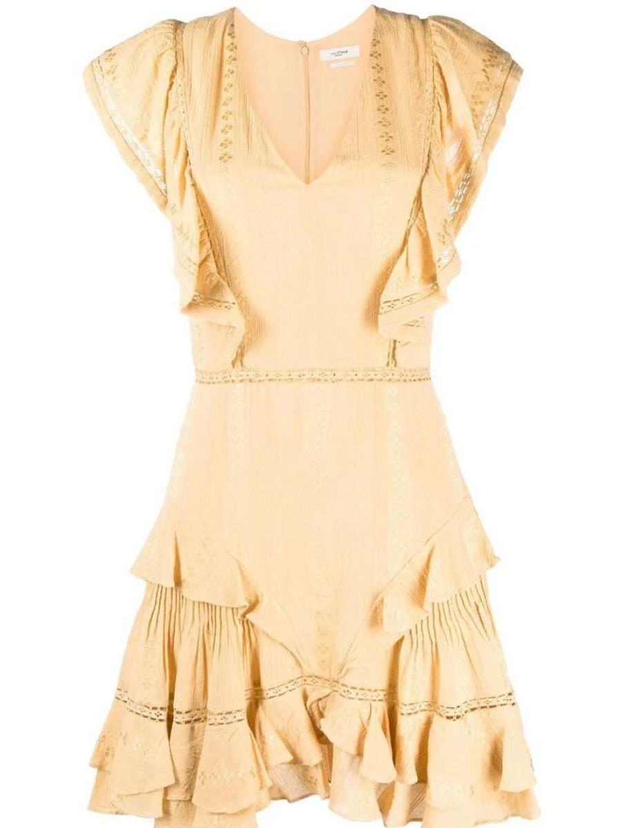 Clothing * | Isabel Marant Etoile Honey 'Jaudrey' Lace Mini Dress Clothing