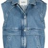 Clothing * | Ba&Sh Clothing 'Ruben' Denim Sleeveless Jacket