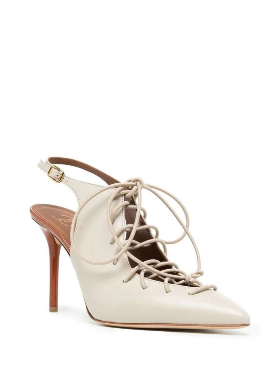 Shoes * | Malone Souliers 'Alessandra 85-11' Lace Up Mules