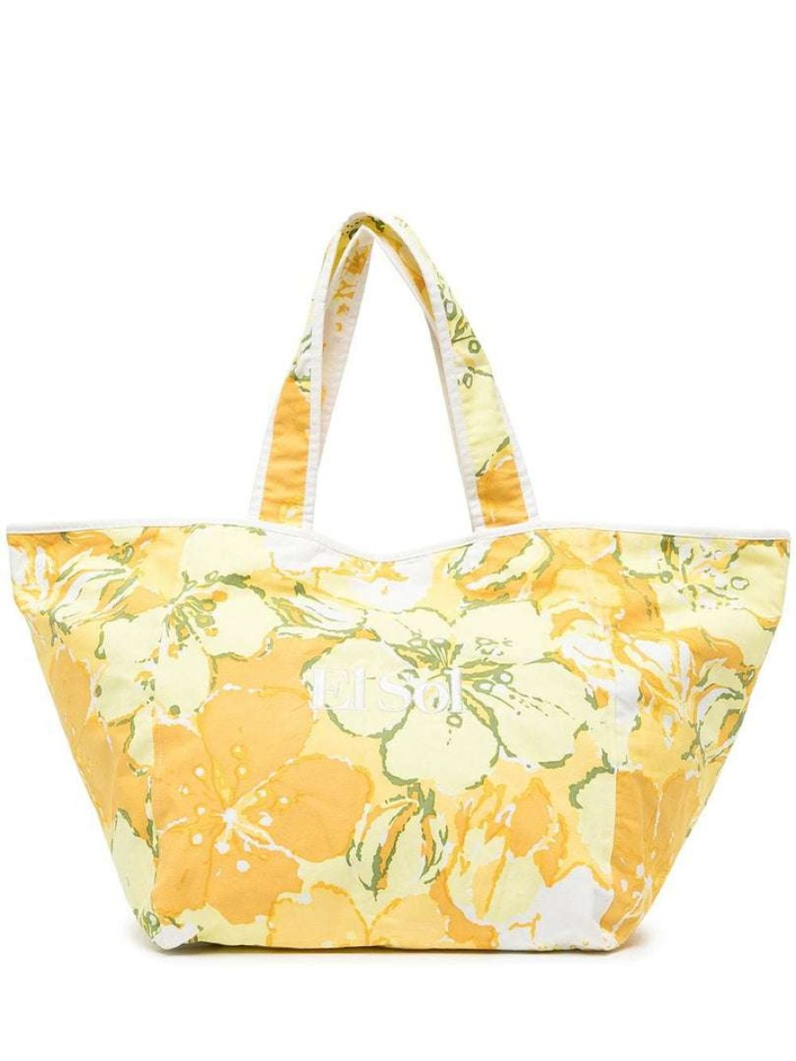 Clothing * | Faithfull The Brand 'El Sol' Floral Tote Bag