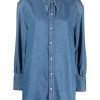 Clothing * | Ganni 'Oversized Denim Shirt' New In