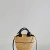 Bags * | Muun Bags 'Line' Straw Bag