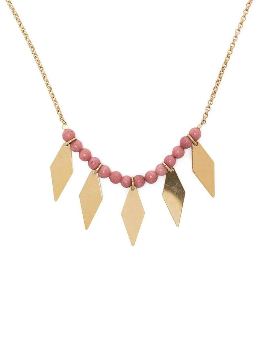 Accessories * | Isabel Marant Pink 'Harlow' Necklace Accessories