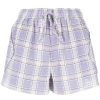 Clothing * | Ganni New In 'Checked Shorts'