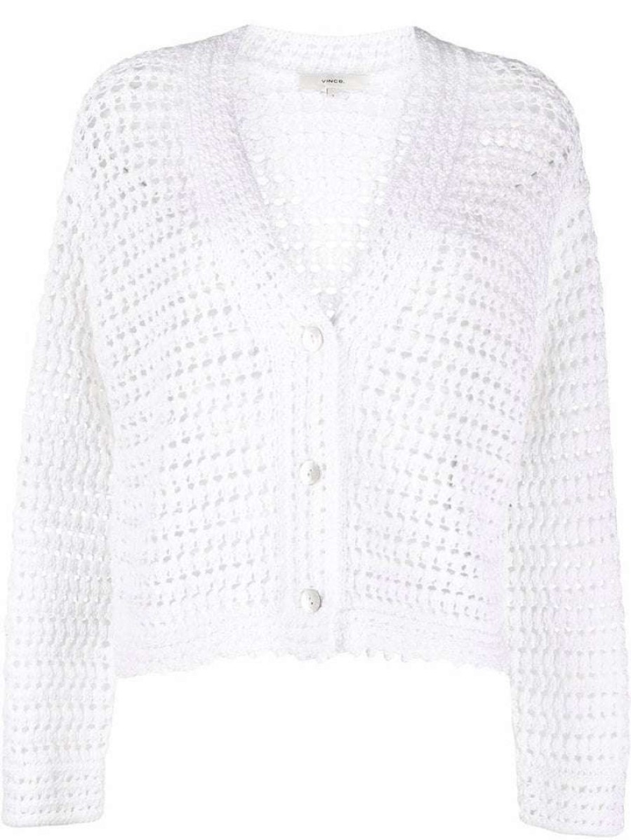 Clothing * | Vince Clothing 'Crochet Cardigan'